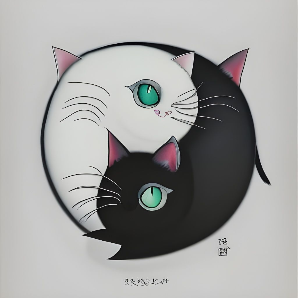 Yin and Yang, neko friends false