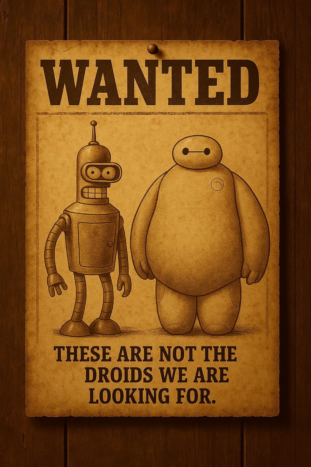 Unhelpful wanted poster