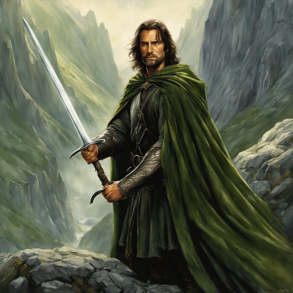 Aragorn - AI Generated Artwork - NightCafe Creator