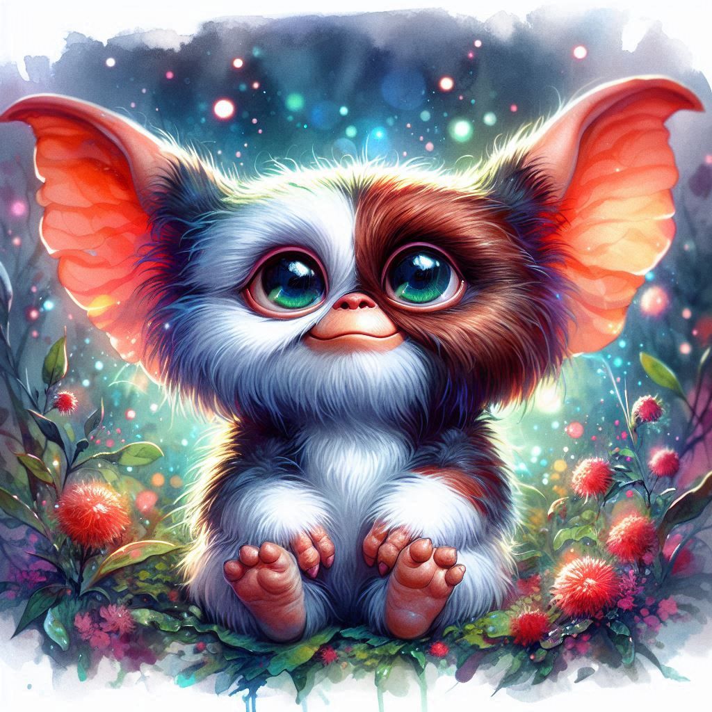 adorable fairy-tale fantasy creature portrait..