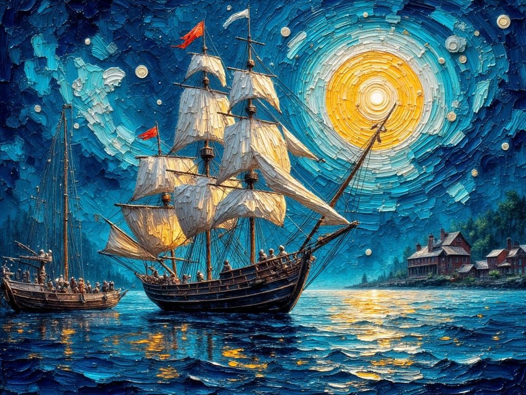 The Somerset, British man-of-war  by @K F Fox 