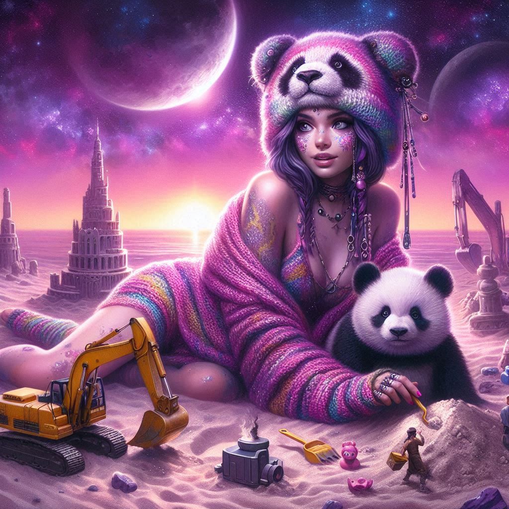 Tenderness of a Colored Panda ...