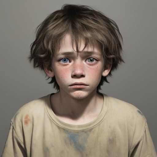 benjamin ugly poor, 12 years old