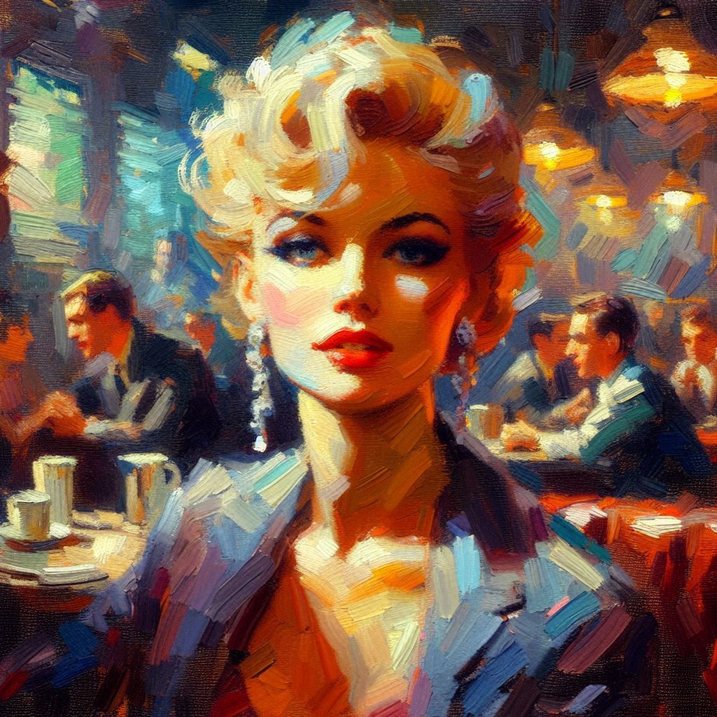 After Party at the "Impasto" Café