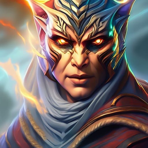 Fire mage - AI Generated Artwork - NightCafe Creator