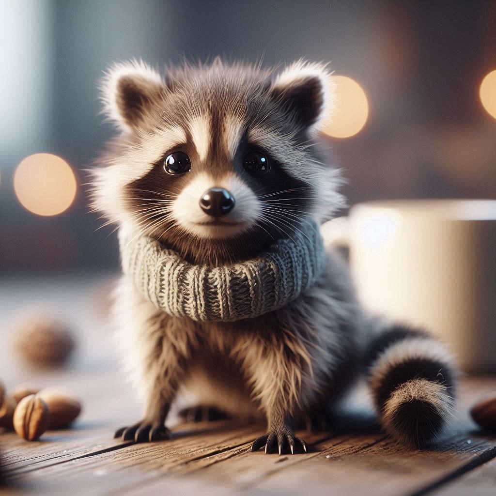 Baby racoon