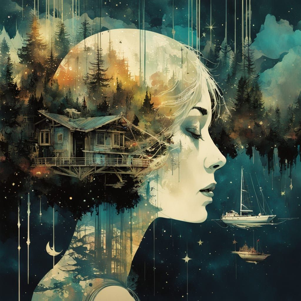 Double Exposure  by @sylfsway