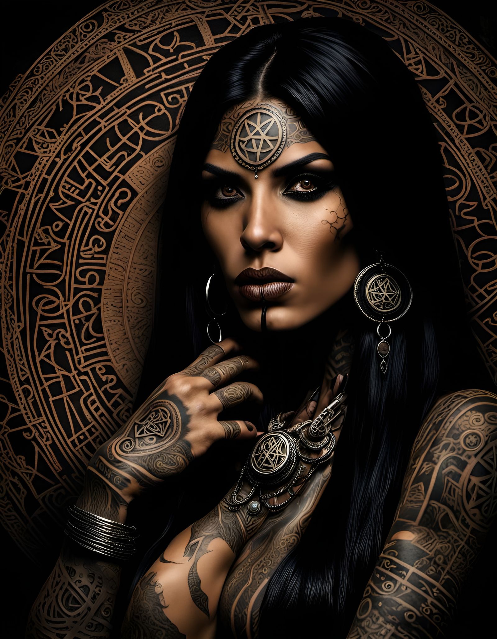 Every tattoo tells a story 🖤  by @new2ai