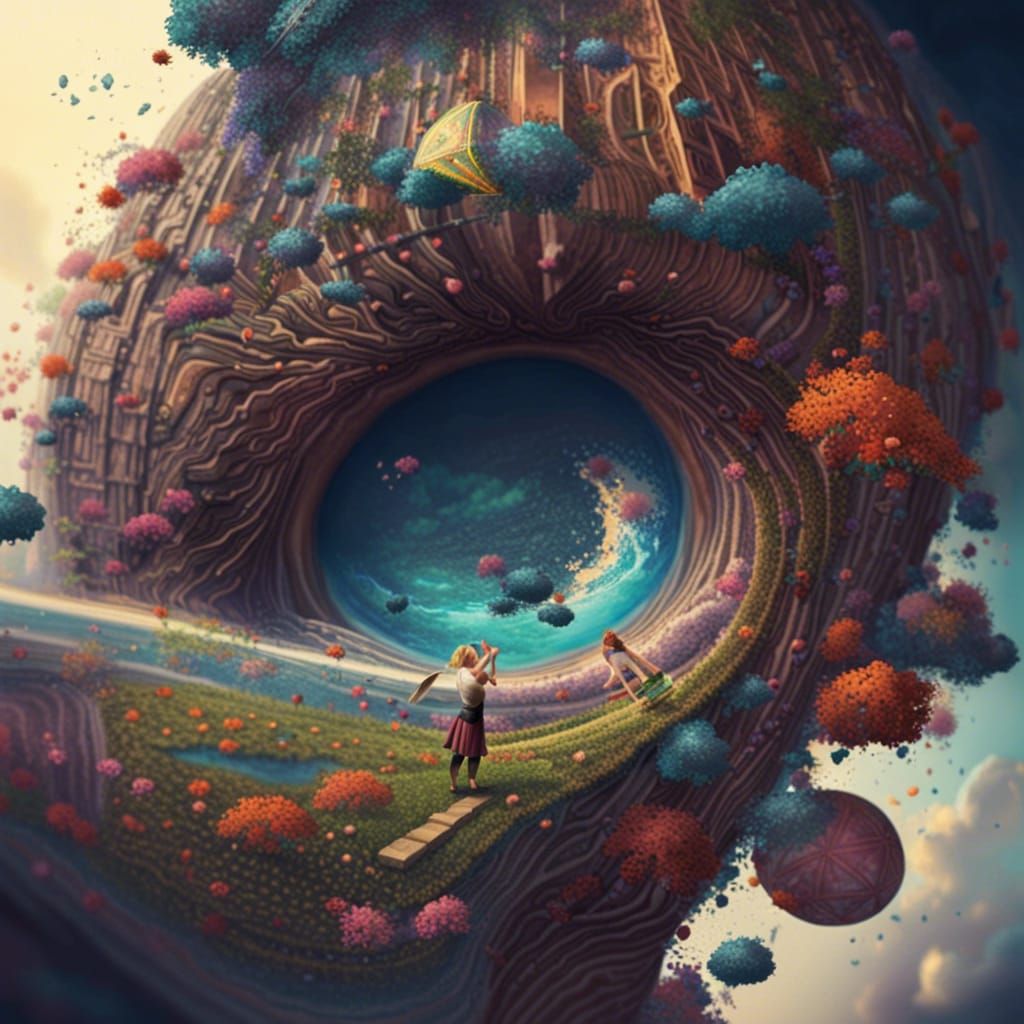 World of Imaginations - AI Generated Artwork - NightCafe Creator