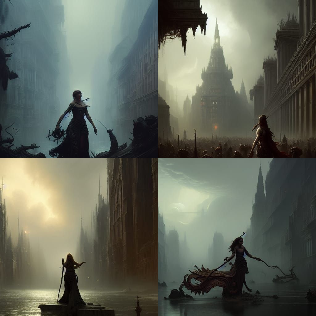 woman, Epic cinematic brilliant stunning intricate meticulou...