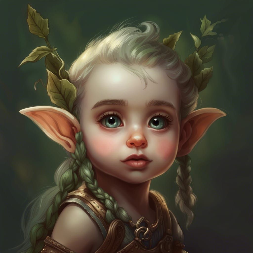 Baby Elf - AI Generated Artwork - NightCafe Creator