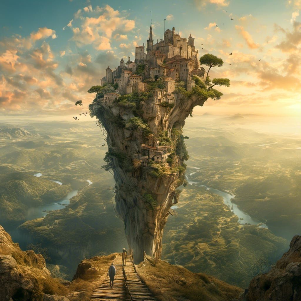 <lora:MJ6 Surrealism v2:1.0> an image inspired by gediminas pranckevicius and salvador dali, digital surrealism, cinematic atmosphere, mind-...