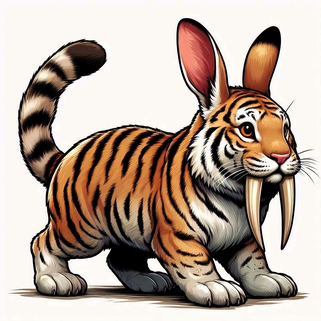 Smilodon-Bunny Hybrid