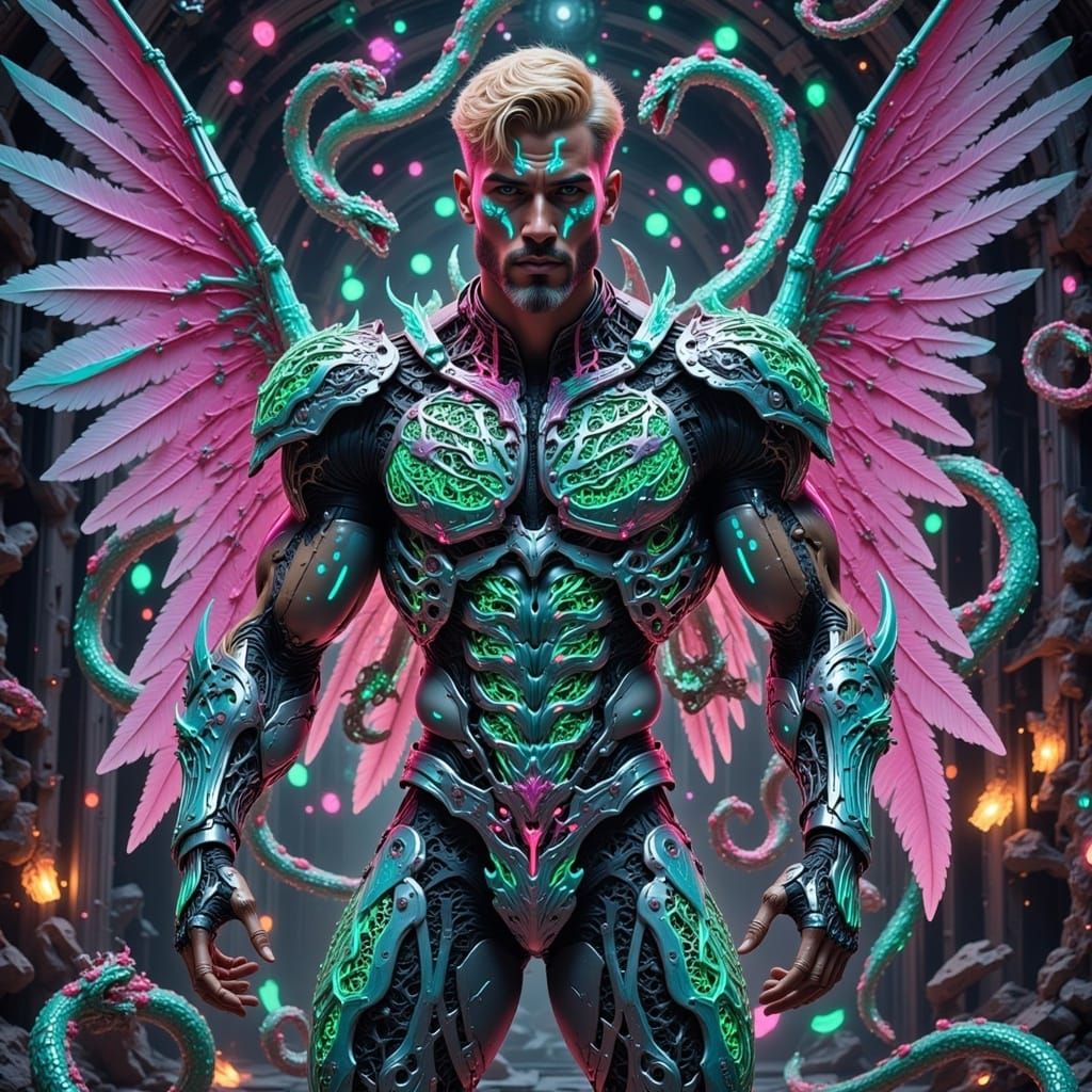 Egon schiele and John William Waterhouse; Maxfield Parrish and Ray Caesar. Minimalist. A beautiful highly detailed ornate Amazing full body...