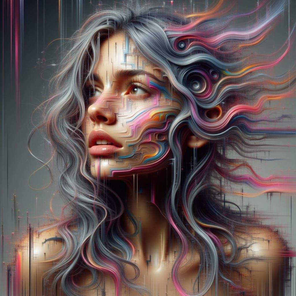 <lora:-Smeared-:1.0> hair with text "Smeared" embexded in fluid letters