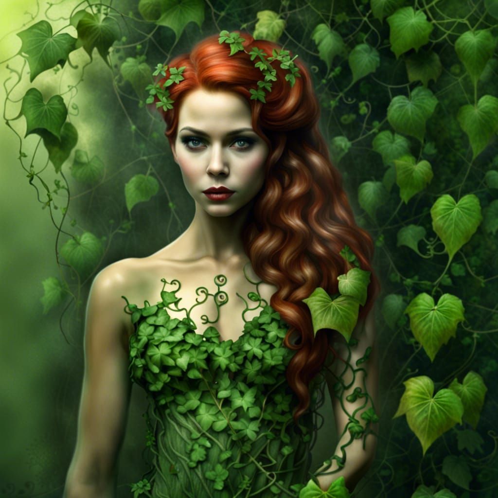 Young poison ivy - AI Generated Artwork - NightCafe Creator