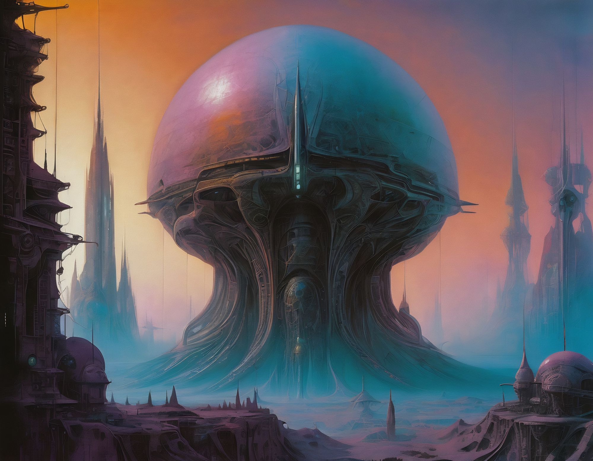 Dystopian Megastructure 
