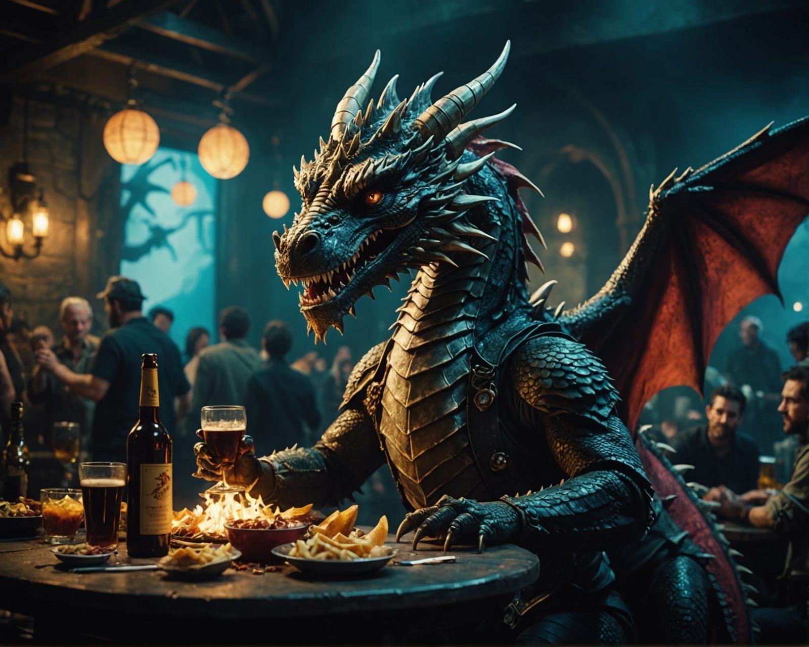 The Dragon of Partying  by @Brendon Dixon