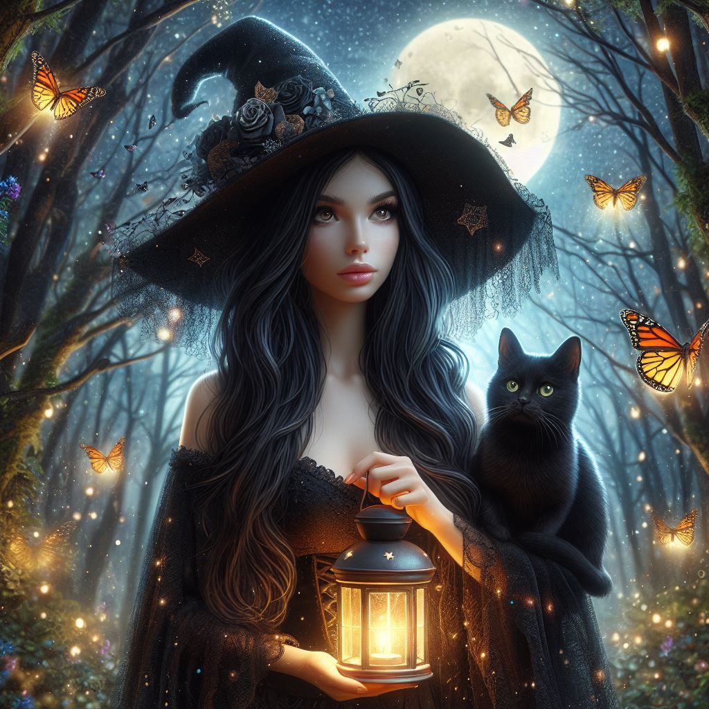 THE WITCH AT FULLMOON