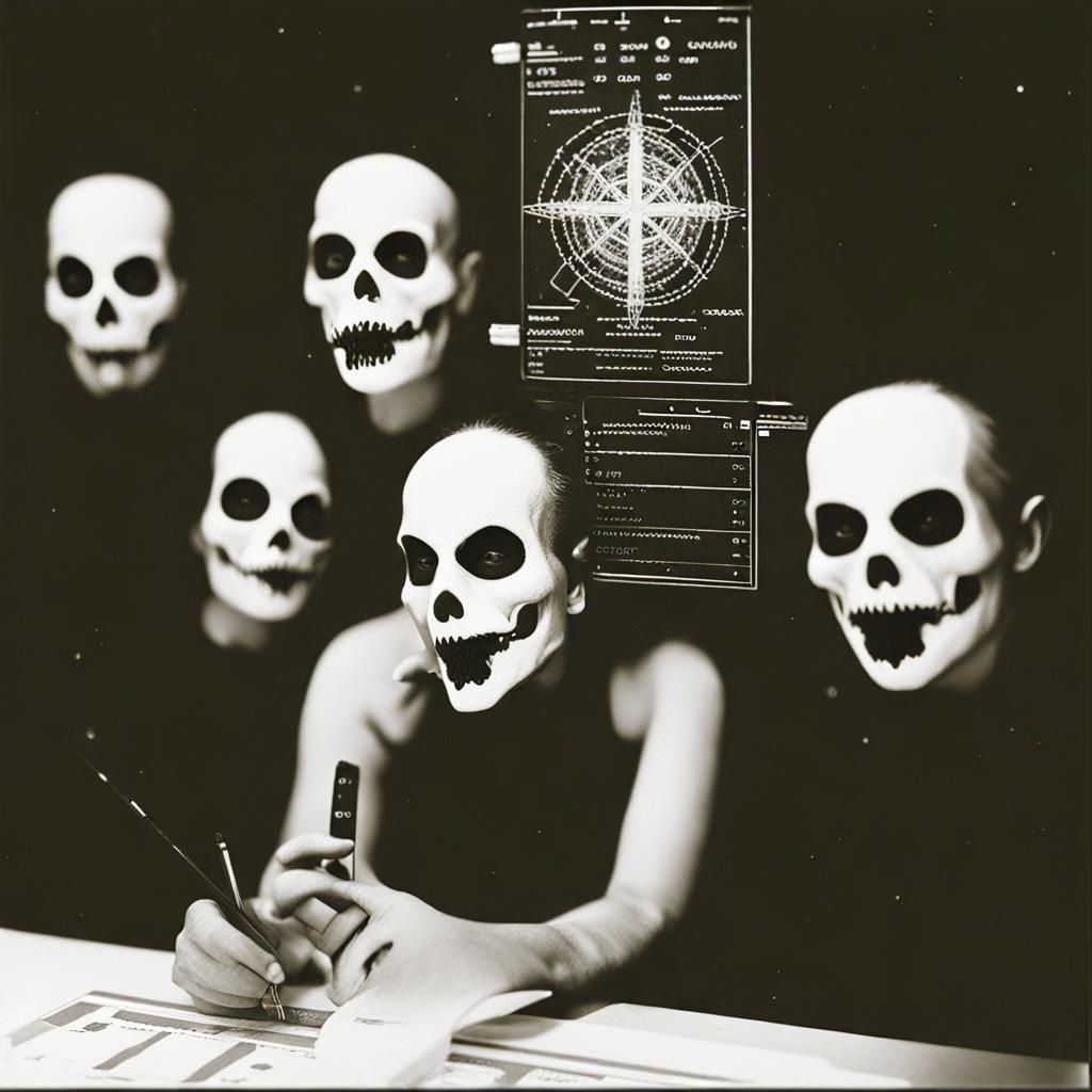 Digital Decay: Cosmic Dot Matrix Photography