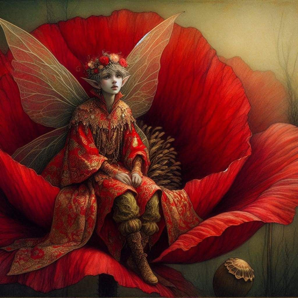 Red fairie