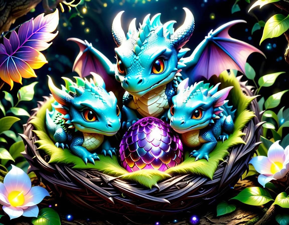The Dragon’s Nest   by @Pax