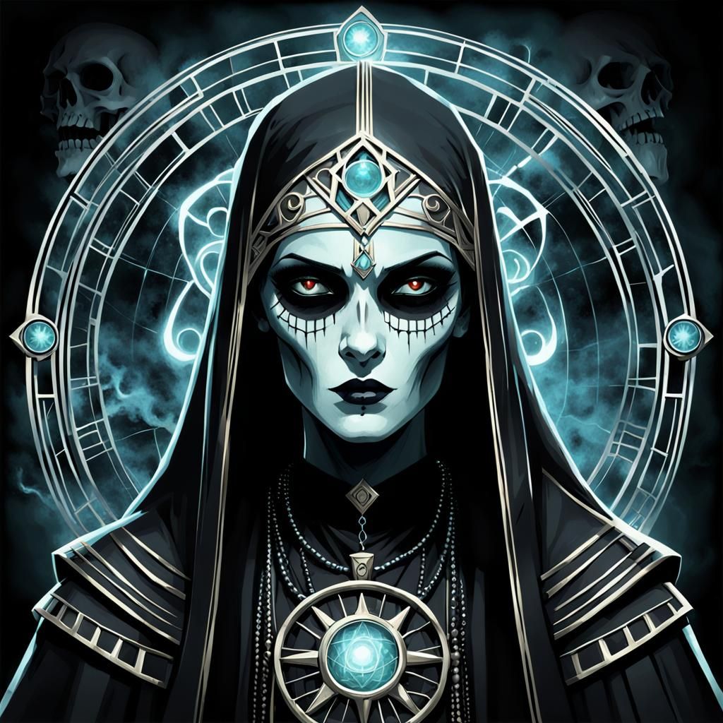 Necromancer #1 - AI Generated Artwork - NightCafe Creator