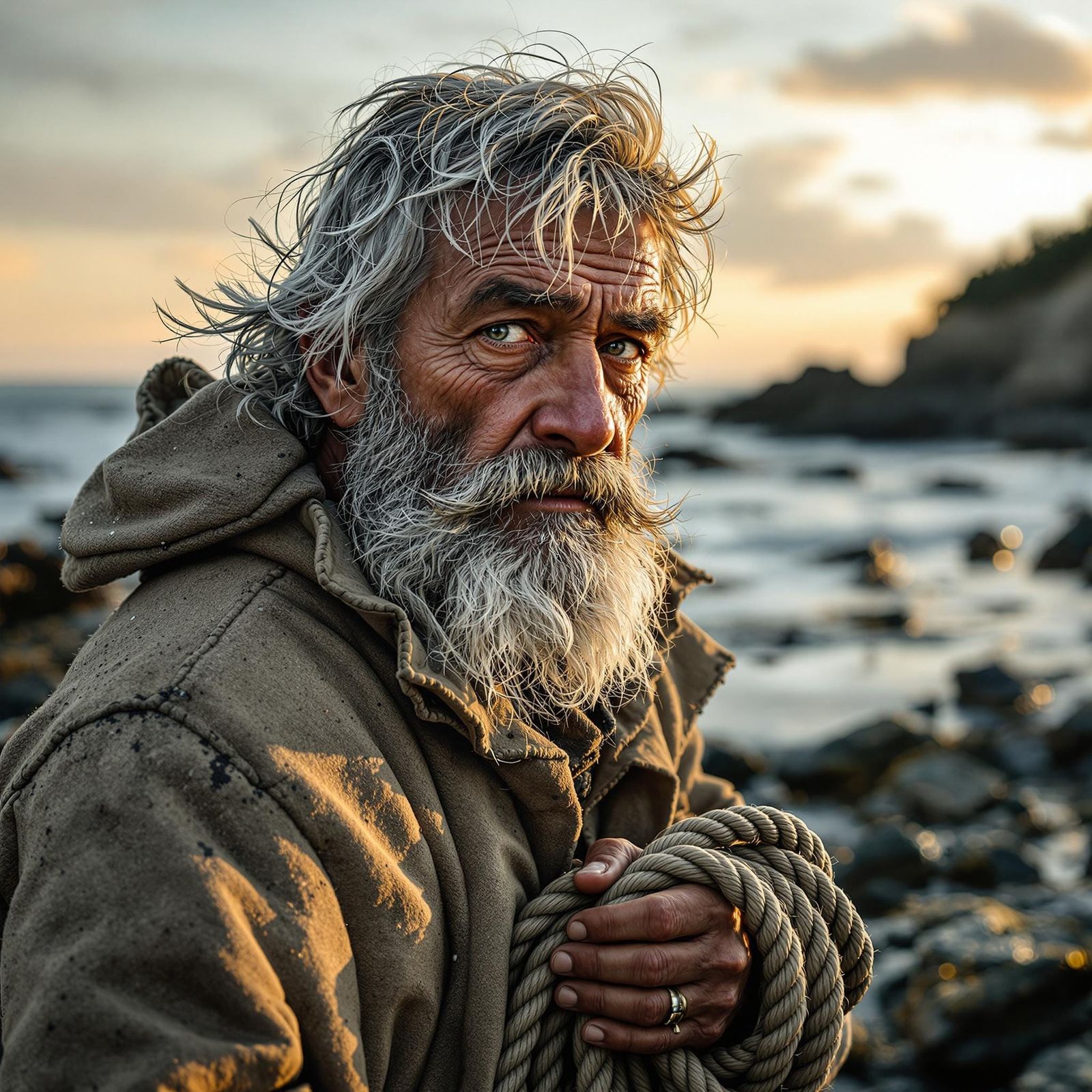 The Fisherman - HDR  by @Rogue Bayman