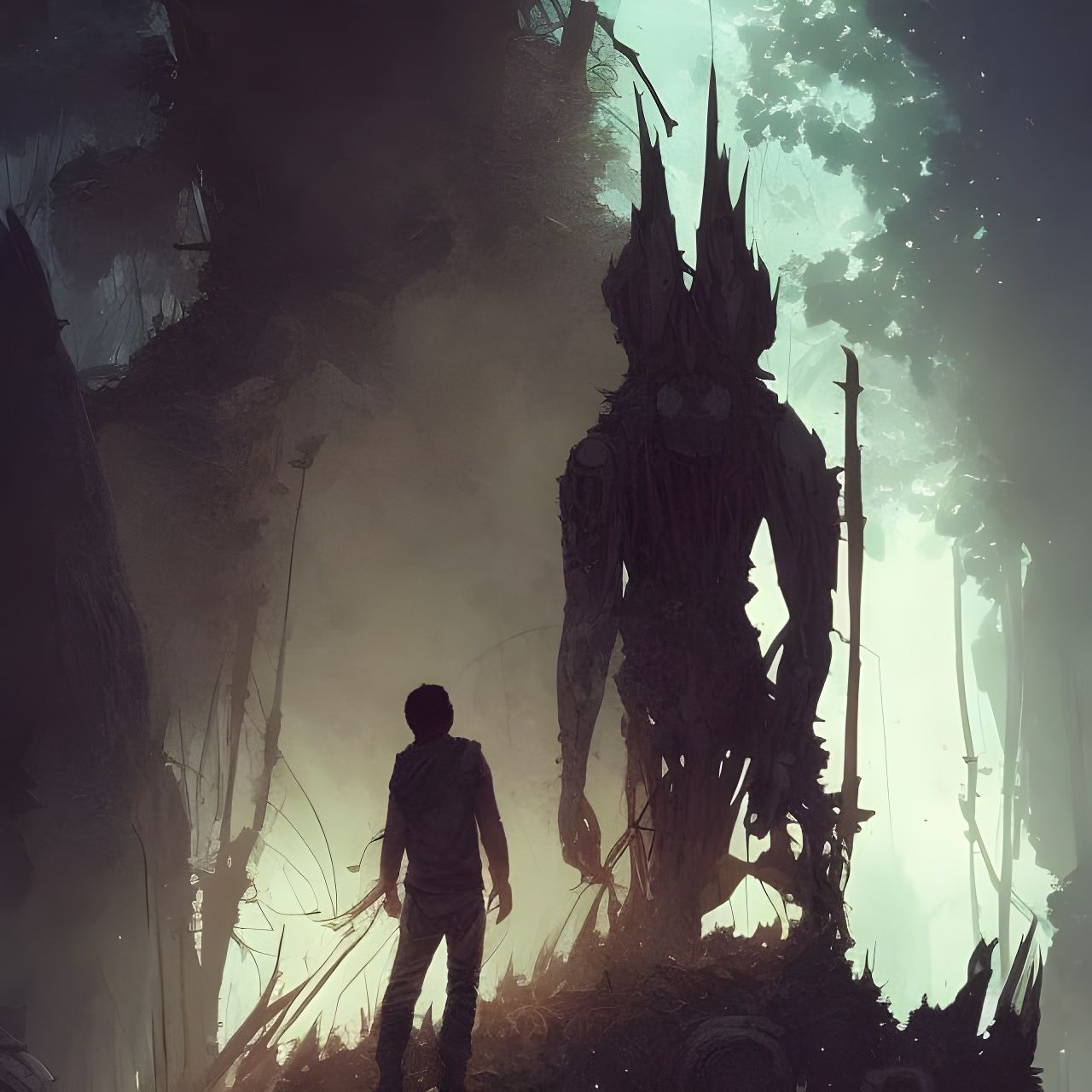 Lost in oblivion Hyper-detailed masterpiece by Greg rutkowsk...