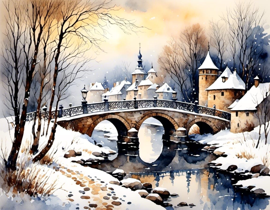 by the River