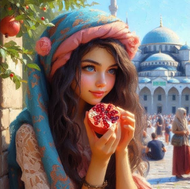 Pomegranate in Isfahan