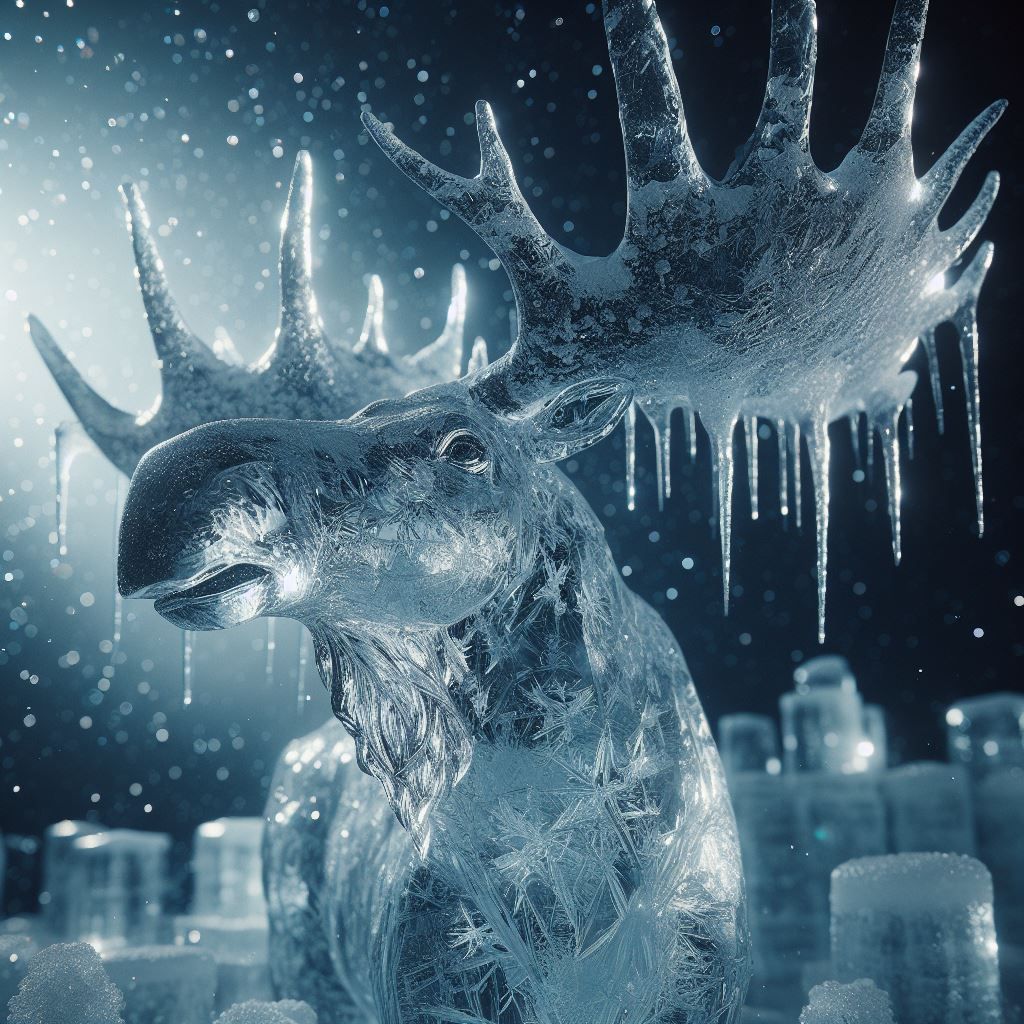Ice moose