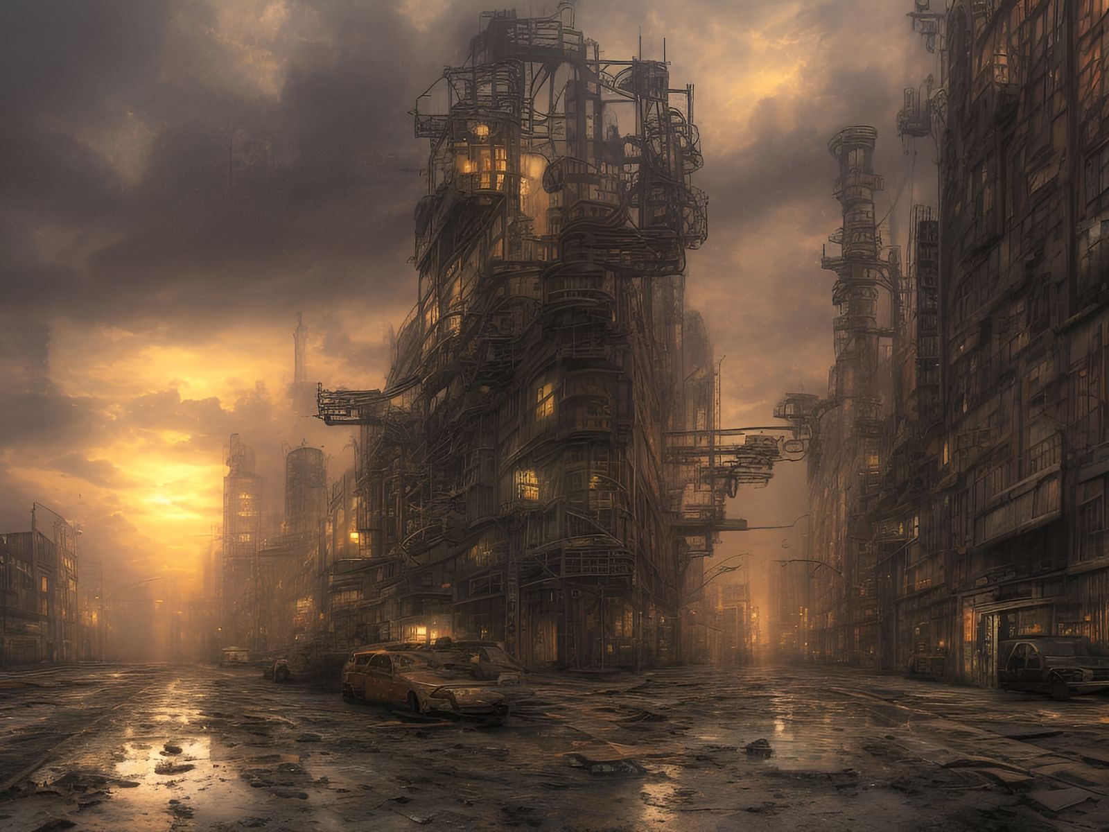 Post-Apo Town