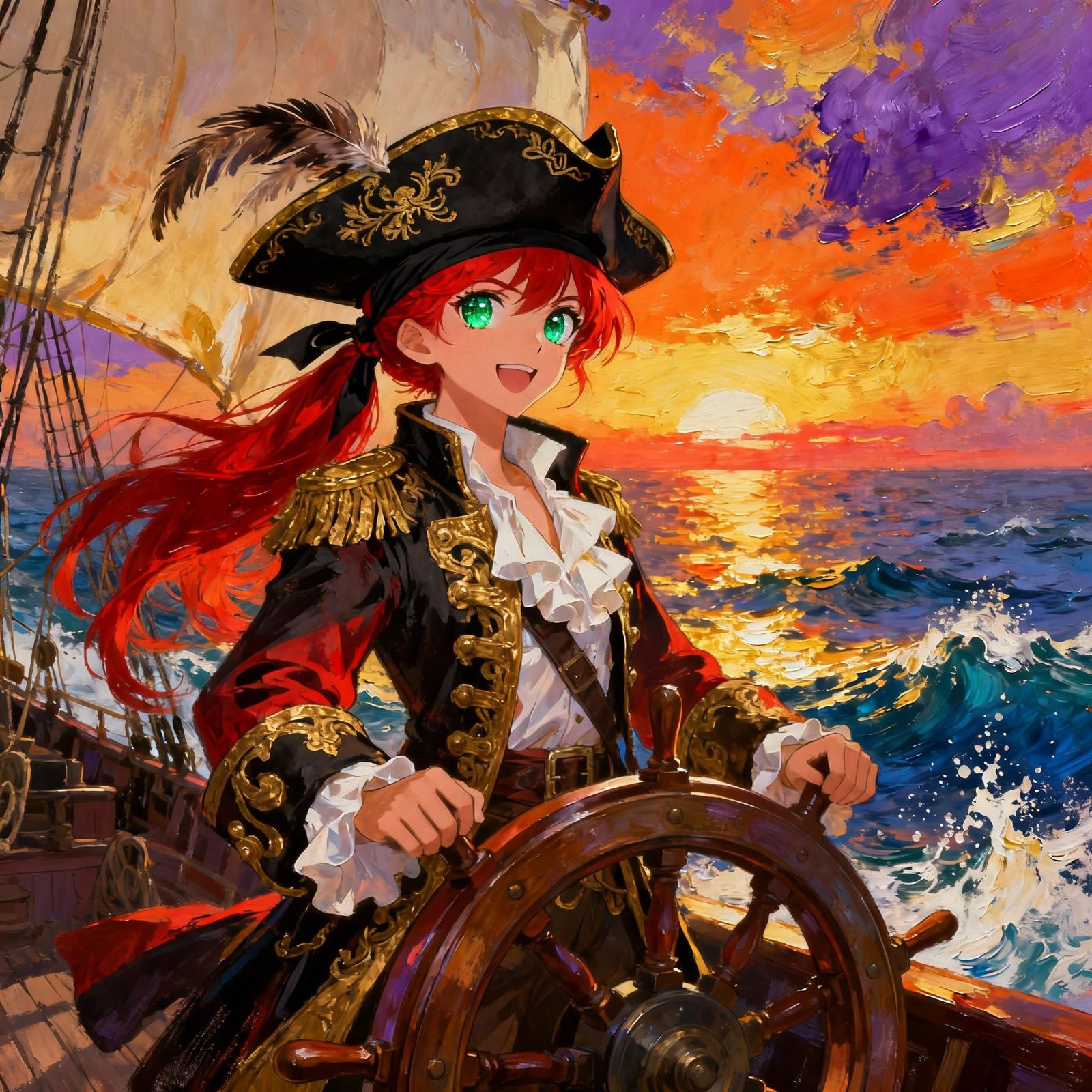 Anime on The High Seas  by @BetaPrime