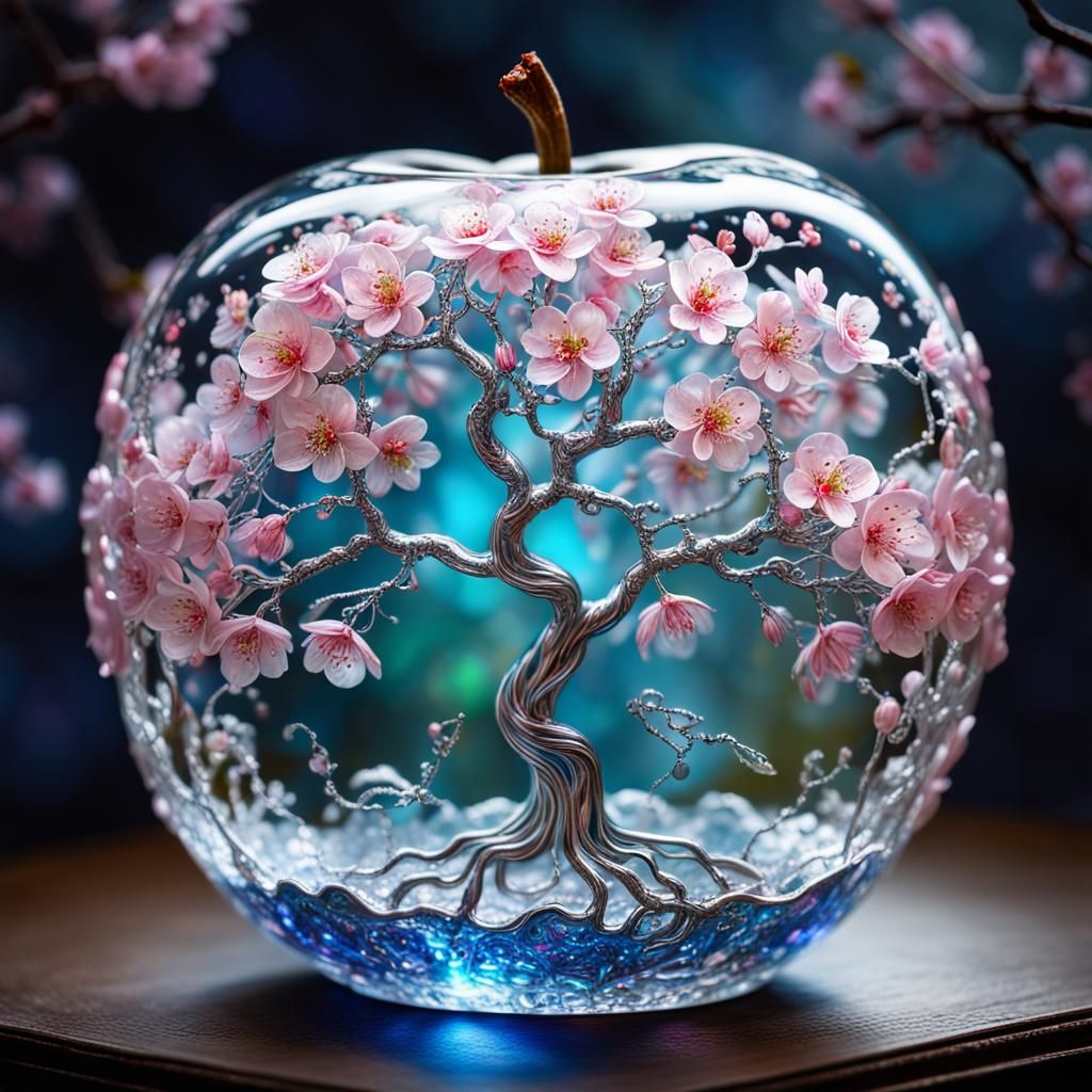 Sakura Apple  by @Fritholf