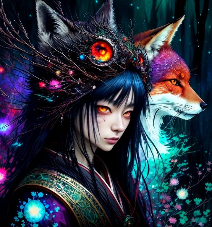 Kitsune Witch & Her Familiar