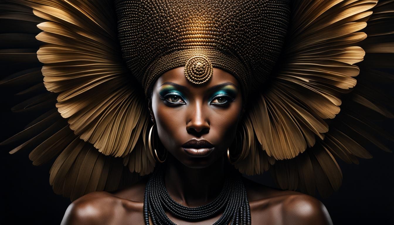 Tribe Queen - AI Generated Artwork - NightCafe Creator