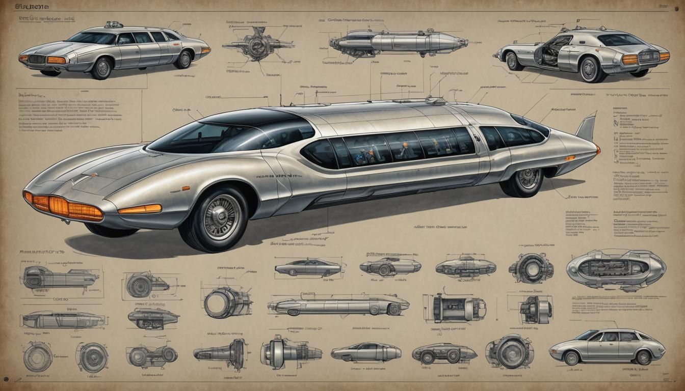 very cool futuristic limo concept