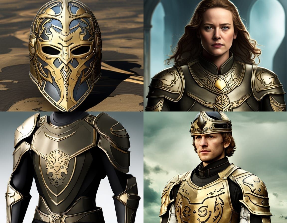 Golden armour 1
