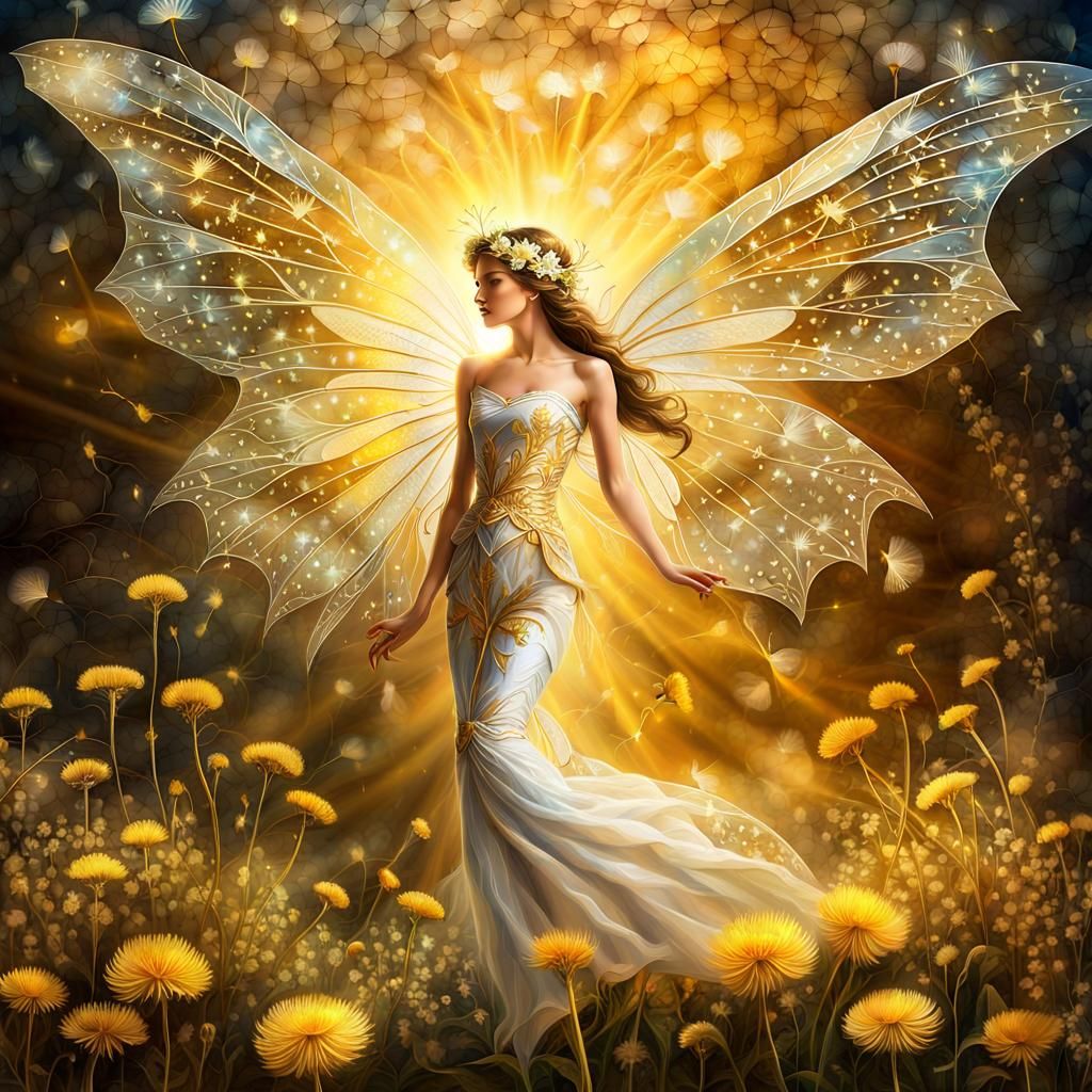 Yellow Fairy   by @Yulia 