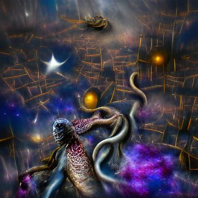 Nyarlathotep Crawling Chaos, Stalker Among the Stars