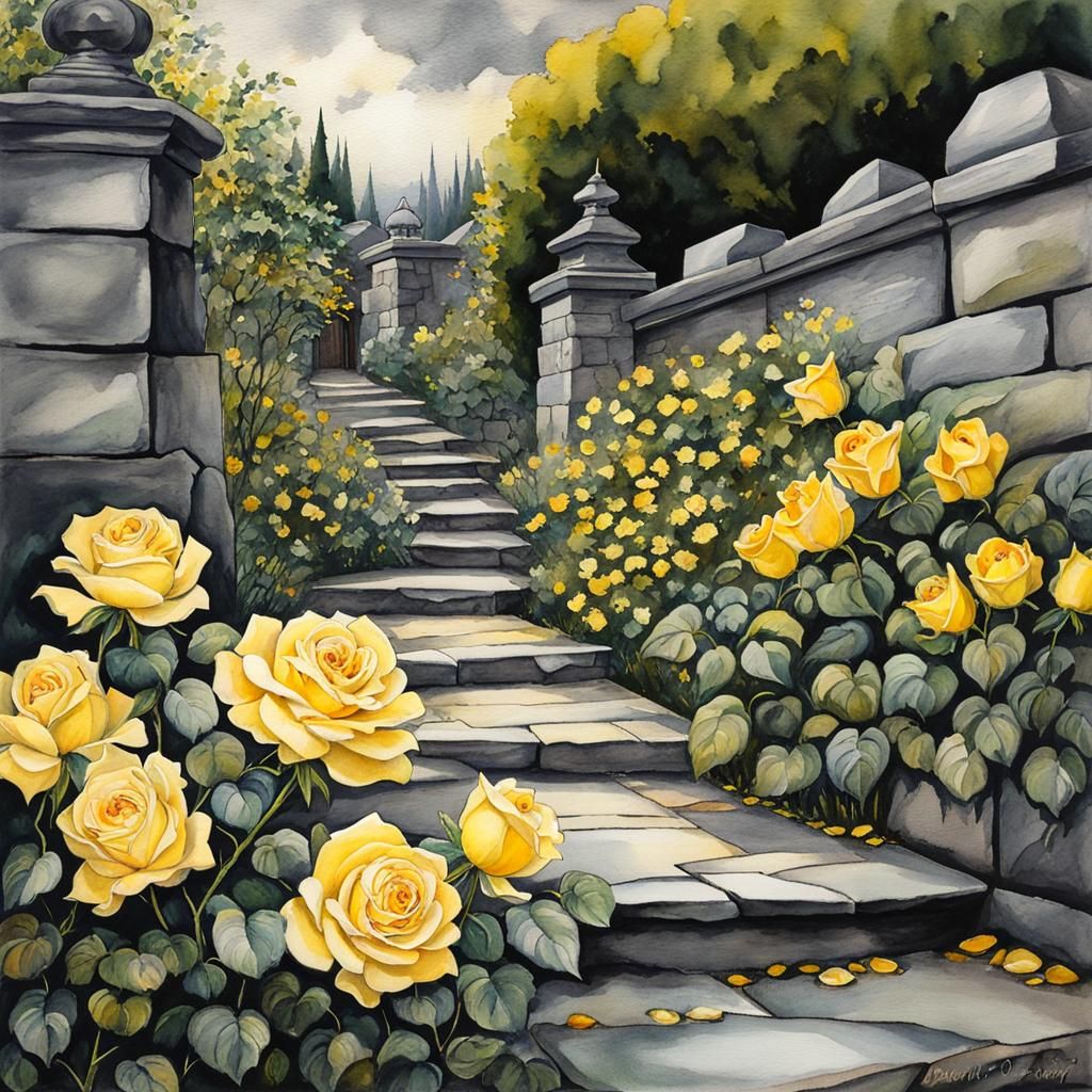 A Warm Welcome To The Garden  by @Hesione