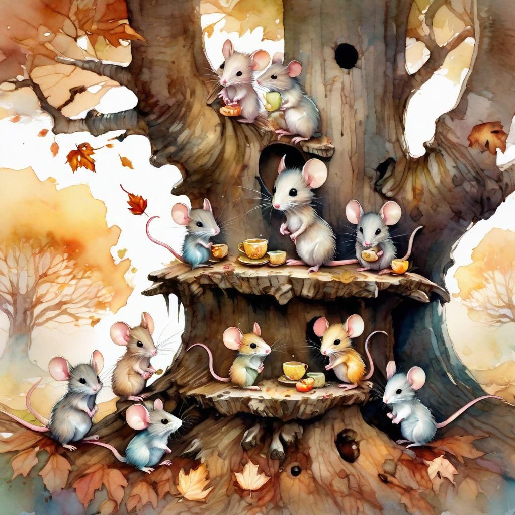 Mice @ a tea party