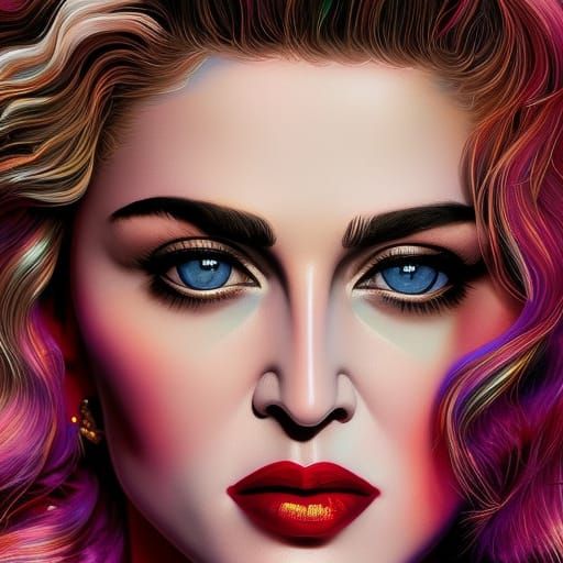 Madonna. - AI Generated Artwork - NightCafe Creator