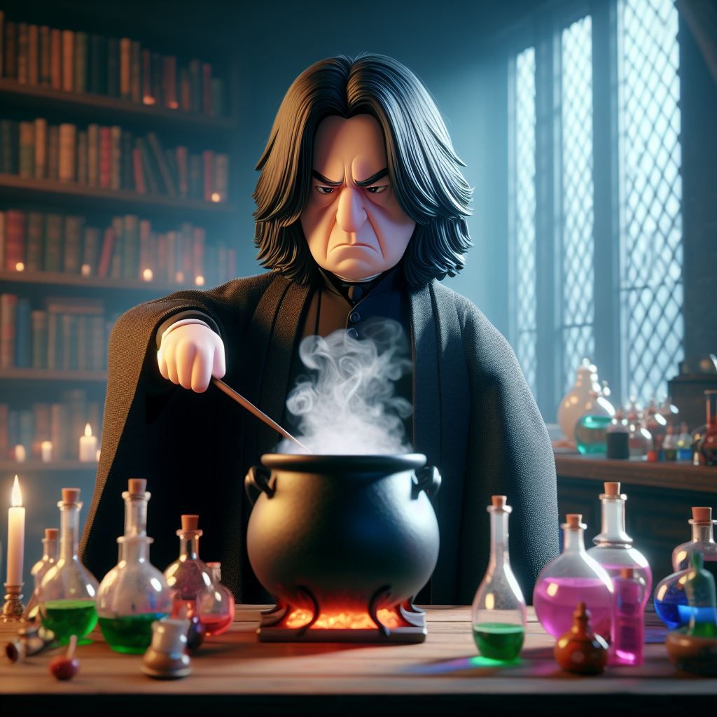 Professor Snape - Pixar Series