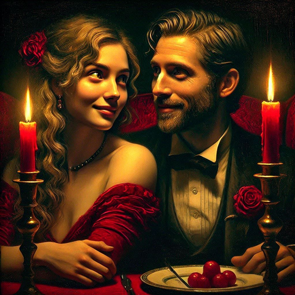 Their first Valentine's Day evening -3