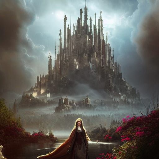 I'll stand before the Lord of song