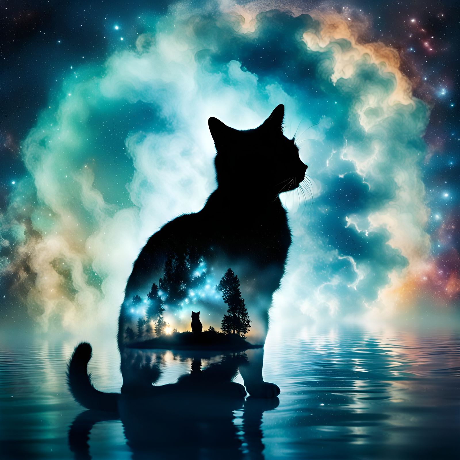 I'm you, you're me  by @Lunatic Kitty