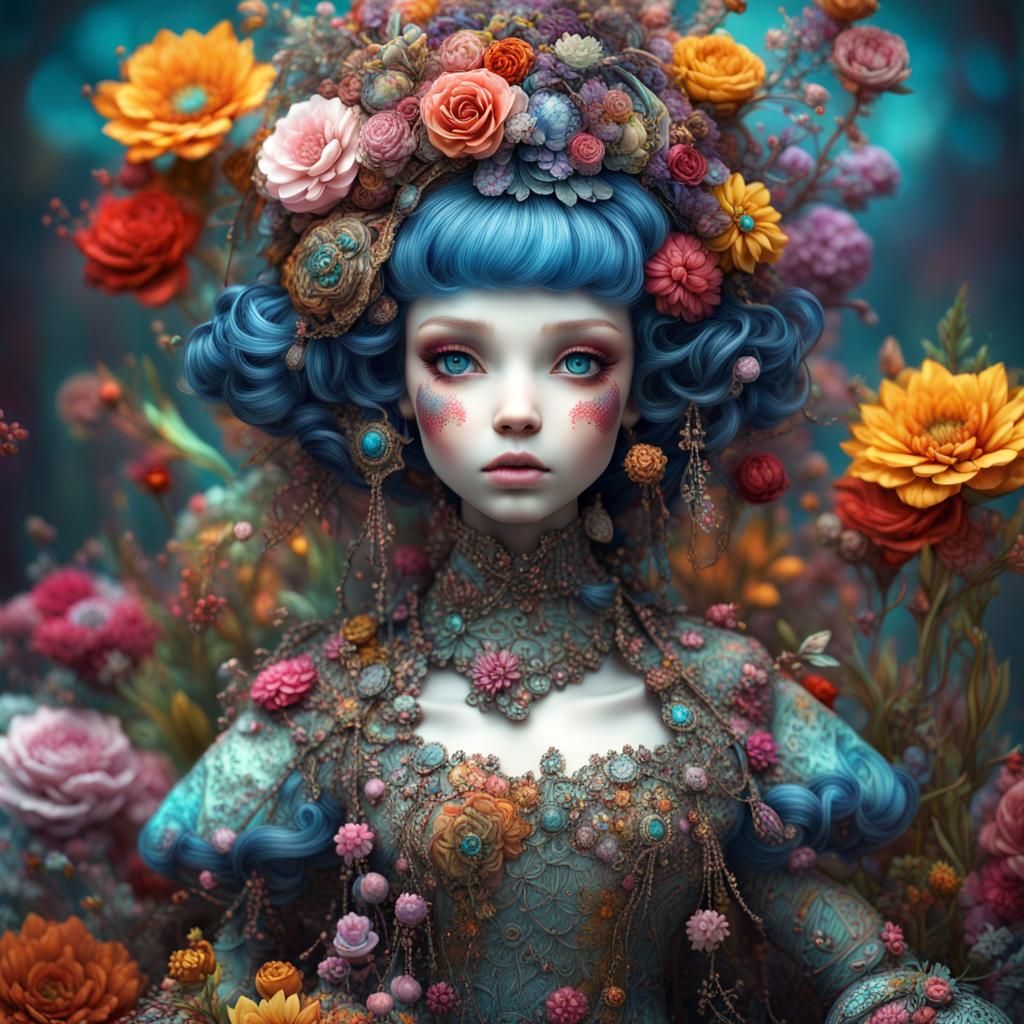 Maximalist inspired Doll  by @Eclat 