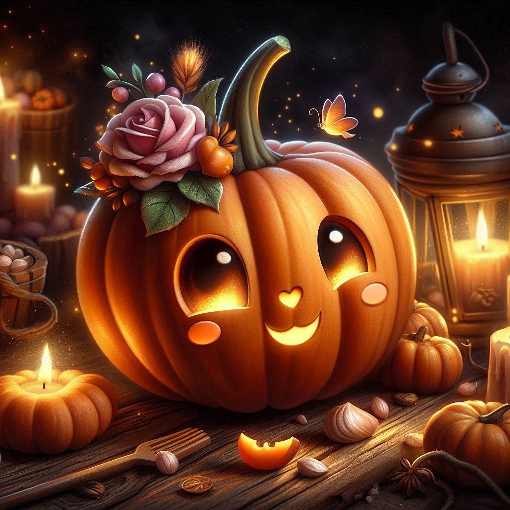 Cute Halloween Pumpkin 3